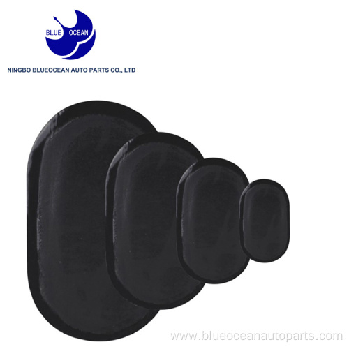 Durable using rubber feather-edge tube tire repair patch